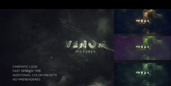 Venom Logo Reveal 22719878 Videohive 